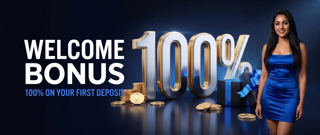 100% Welcome Bonus