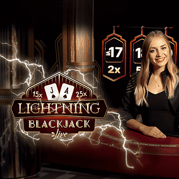 Lightning Blackjack by Evolution