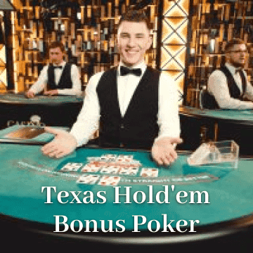 Texas Hold'Em Bonus Poker by Evolution