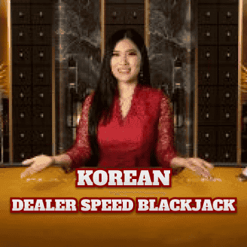 Korean Dealer Speed Blackjack by Evolution