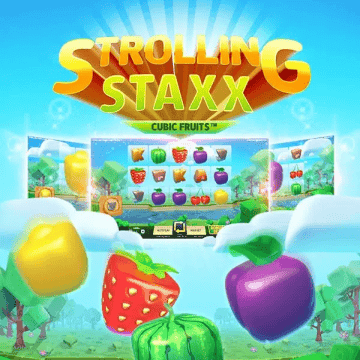 Strolling Staxx: Cubic Fruits by NetEnt