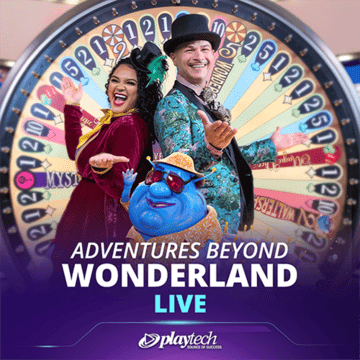 Adventure Beyond Wonderland Live by Playtech