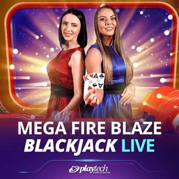 Mega Fire Blaze Blackjack Live by Playtech