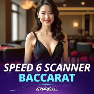 Speed 6 Scanner Baccarat by Playtech