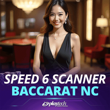 Speed 6 Scanner Baccarat Nc by Playtech